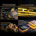 Blackview BL7000 러기드 폰, 8GB+512GB, 6.78인치 안드로이드 15 MediaTek Dimensity 6300 옥타 코어, 네트워크: 5G, NFC, OTG, 8GB+512GB