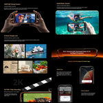 Blackview BL7000 러기드 폰, 8GB+512GB, 6.78인치 안드로이드 15 MediaTek Dimensity 6300 옥타 코어, 네트워크: 5G, NFC, OTG, 8GB+512GB