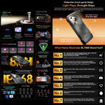 Blackview BL7000 러기드 폰, 8GB+512GB, 6.78인치 안드로이드 15 MediaTek Dimensity 6300 옥타 코어, 네트워크: 5G, NFC, OTG, 8GB+512GB