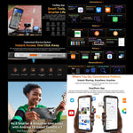 Blackview BL7000 러기드 폰, 8GB+512GB, 6.78인치 안드로이드 15 MediaTek Dimensity 6300 옥타 코어, 네트워크: 5G, NFC, OTG, 8GB+512GB