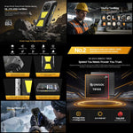 Blackview ROCK 2 Pro 러기드 폰, 8GB+256GB, 6.67인치 안드로이드 16 Unisoc UMS9620 T8100 옥타 코어, 네트워크: 5G, OTG, NFC