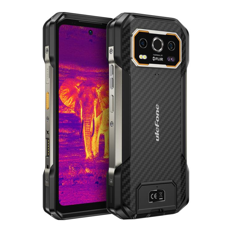 Ulefone Armor 27T+ 러기드 폰, 12GB+256GB, 열화상 카메라, 야간 투시, 10600mAh, 6.78인치 Android 14 MediaTek Helio G99 옥타 코어, 네트워크: 4G, NFC, OTG, Armor 27T+