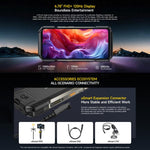 Ulefone Armor 27T+ 러기드 폰, 12GB+256GB, 열화상 카메라, 야간 투시, 10600mAh, 6.78인치 Android 14 MediaTek Helio G99 옥타 코어, 네트워크: 4G, NFC, OTG, Armor 27T+