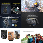 Ulefone Armor 27T+ 러기드 폰, 12GB+256GB, 열화상 카메라, 야간 투시, 10600mAh, 6.78인치 Android 14 MediaTek Helio G99 옥타 코어, 네트워크: 4G, NFC, OTG, Armor 27T+
