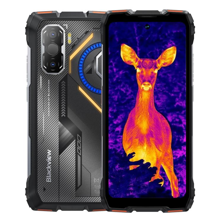 Blackview ROCK 3 러기드 폰, 열화상 카메라, 8GB+256GB, 6.78인치 안드로이드 16 MT8781 Helio G100 옥타 코어, 네트워크: 4G, OTG, NFC