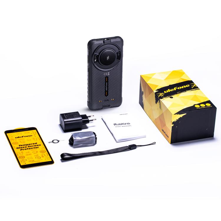 Ulefone RugKing, 8GB+128GB, IP68/IP69K 러기드 폰, 5.99인치 안드로이드 15 Unisoc T7255 옥타 코어, 네트워크: 4G, NFC, OTG, RugKing, 8GB+128GB