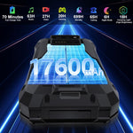 Unihertz 8849Tank X 프로젝터 러기드 폰, 16GB+512GB, 측면 지문 인식, 야간 투시, 6.78인치 안드로이드 15 MediaTek Dimensity 8200 옥타 코어, 네트워크: 5G, NFC, Tank X 16GB+512GB