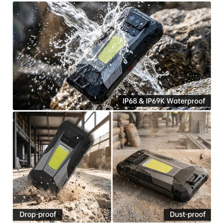 Unihertz 8849Tank X 프로젝터 러기드 폰, 16GB+512GB, 측면 지문 인식, 야간 투시, 6.78인치 안드로이드 15 MediaTek Dimensity 8200 옥타 코어, 네트워크: 5G, NFC, Tank X 16GB+512GB