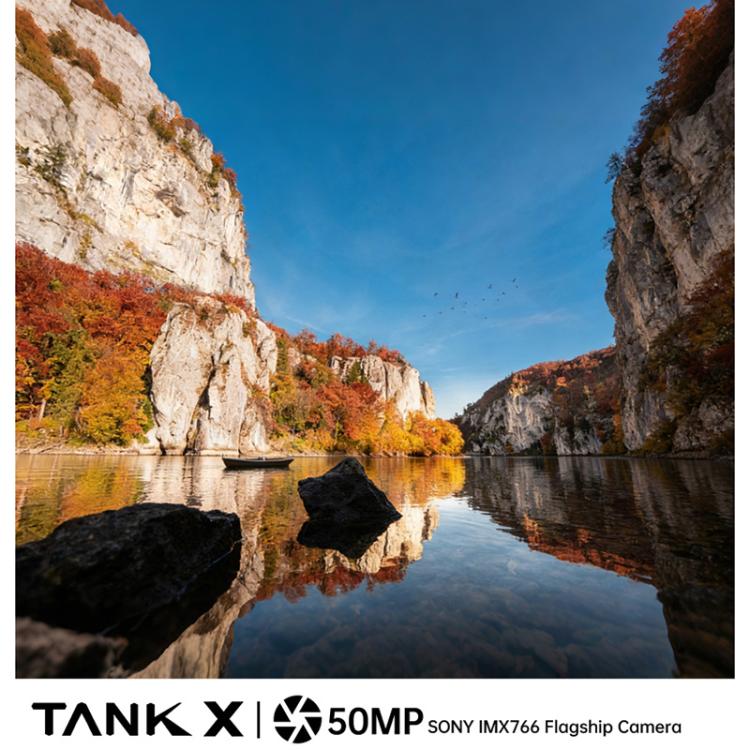 Unihertz 8849Tank X 프로젝터 러기드 폰, 16GB+512GB, 측면 지문 인식, 야간 투시, 6.78인치 안드로이드 15 MediaTek Dimensity 8200 옥타 코어, 네트워크: 5G, NFC, Tank X 16GB+512GB