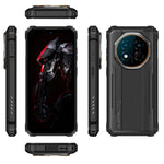 Oukitel G6 러기드 폰, 4GB+128GB, 지문 인식, 10600mAh 배터리, 6.52인치 Android 16.0 Unisoc T615 옥타 코어, NFC, OTG, 네트워크: 4G, 4GB+128GB