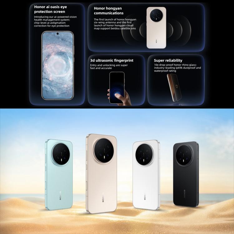 Honor Magic8, 12GB+512GB, 화면 지문 인식, 6.58인치 MagicOS 10.0 / Android 16 Snapdragon 8 Elite 5세대 옥타 코어, 네트워크: 5G, NFC, OTG, 12GB+512GB