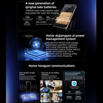Honor Magic8 Pro, 12GB+256GB, 화면 지문 인식, 6.71인치 MagicOS 10.0 / Android 16 Snapdragon 8 Elite 5세대 옥타 코어, 네트워크: 5G, NFC, OTG, 12GB+256GB
