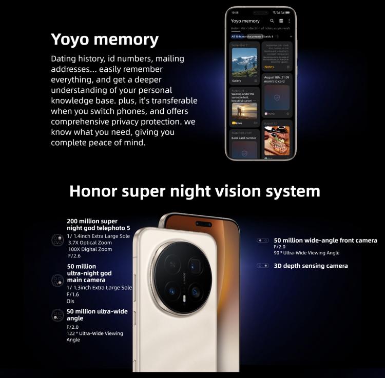 Honor Magic8 Pro, 12GB+256GB, 화면 지문 인식, 6.71인치 MagicOS 10.0 / Android 16 Snapdragon 8 Elite 5세대 옥타 코어, 네트워크: 5G, NFC, OTG, 12GB+256GB