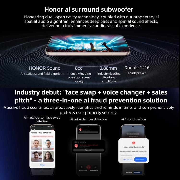 Honor Magic8 Pro, 12GB+512GB, 화면 지문 인식, 6.71인치 MagicOS 10.0 / Android 16 Snapdragon 8 Elite 5세대 옥타 코어, 네트워크: 5G, NFC, OTG, 12GB+512GB