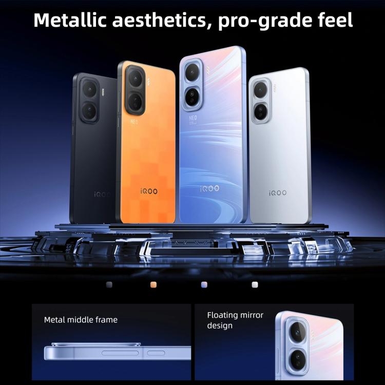 vivo iQOO Neo11, 12GB+256GB, 페이스 ID / 화면 지문 인식, 6.82인치 안드로이드 16 OriginOS 6 스냅드래곤 8 엘리트 옥타 코어, OTG, NFC, 네트워크: 5G, iQOO Neo11, 12GB+256GB