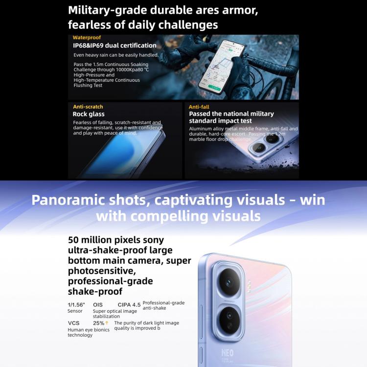 vivo iQOO Neo11, 16GB+1TB, Face ID / Screen Fingerprint Identification, 6.82 inch Android 16 OriginOS 6 Snapdragon 8 Elite Octa Core, OTG, NFC, Network: 5G, iQOO Neo11, 16GB+1TB, iQOO Neo11, 16GB+1TB,