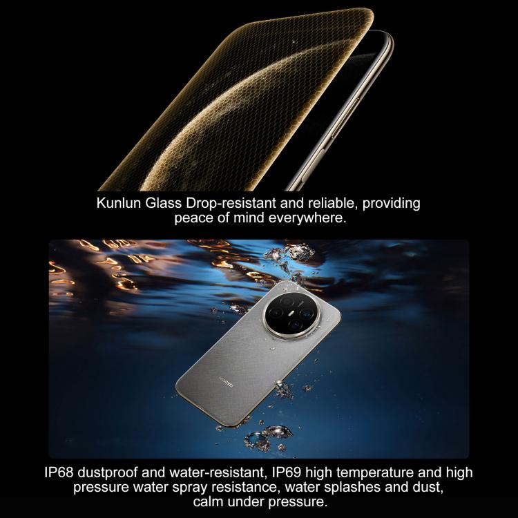 HUAWEI Mate 70 Air, 16GB+512GB, 측면 지문 인식, 7인치 HarmonyOS 5.1 Kirin 9020B, NFC, OTG, 구글 플레이 미지원, 16GB+512GB