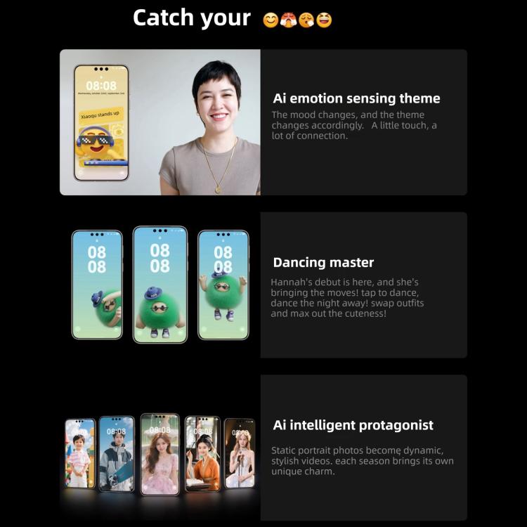 HUAWEI Mate 80 Pro, 16GB+512GB, 측면 지문 인식, 6.75인치 HarmonyOS 6.0 Kirin 9030, NFC, OTG, 구글 플레이 미지원, 16GB+512GB