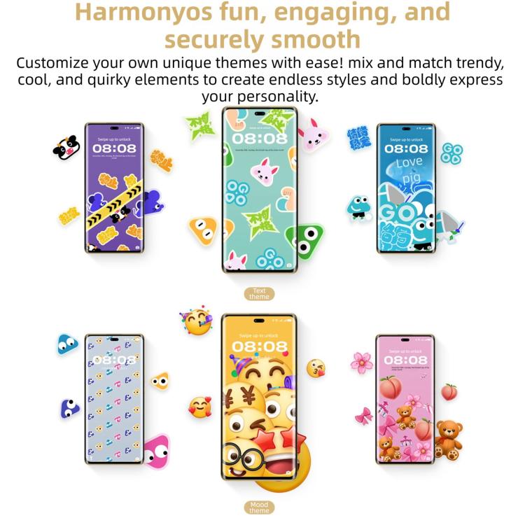 HUAWEI Enjoy 70X 프리미엄 에디션, 8GB+512GB, 화면 지문 인식, 6.78인치 HarmonyOS 4.2 Kirin 8000, 네트워크: 4G, OTG, NFC, 구글 플레이 미지원, 8GB+512GB