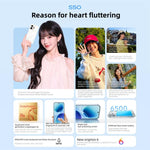 vivo S50, 12GB+512GB, 3D 지문 인식, 6.59인치 안드로이드 16 OriginOS 6 스냅드래곤 8s Gen 3 옥타 코어, OTG, NFC, 네트워크: 5G, 구글 플레이 지원, 12GB+512GB