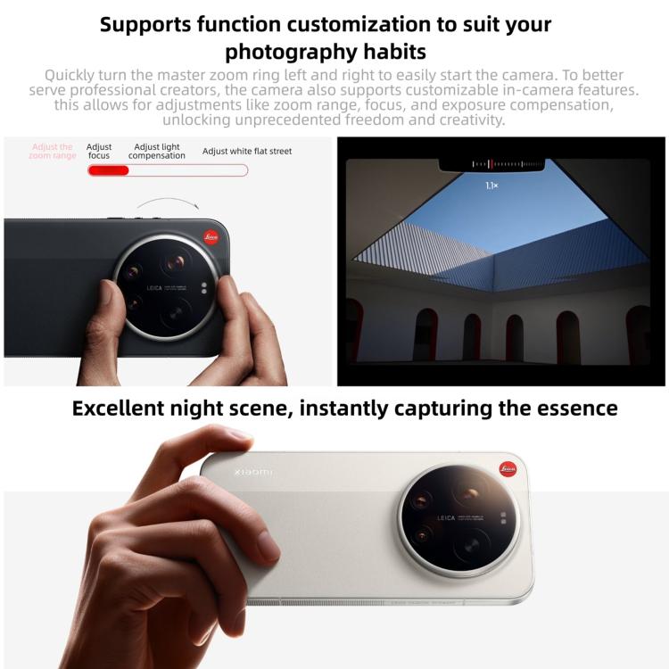 샤오미 17 울트라 바이 라이카, 16GB+512GB, 3D 초음파 지문인식, 6.9인치 샤오미 하이퍼OS 3 스냅드래곤 8 엘리트 5세대 옥타 코어, NFC, 네트워크: 5G, 바이 라이카, 16GB+512GB