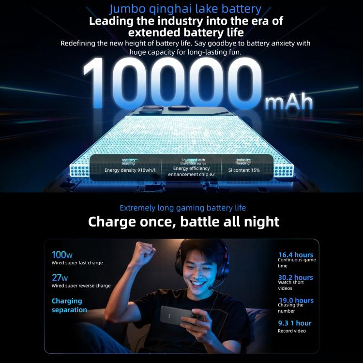 아너 WIN RT, 12GB+512GB, 3D 초음파 지문인식, 10000mAh 배터리, 6.83인치 매직OS 10.0 / 안드로이드 16 스냅드래곤 8 엘리트 옥타 코어, 네트워크: 5G, NFC, OTG, 12GB+512GB