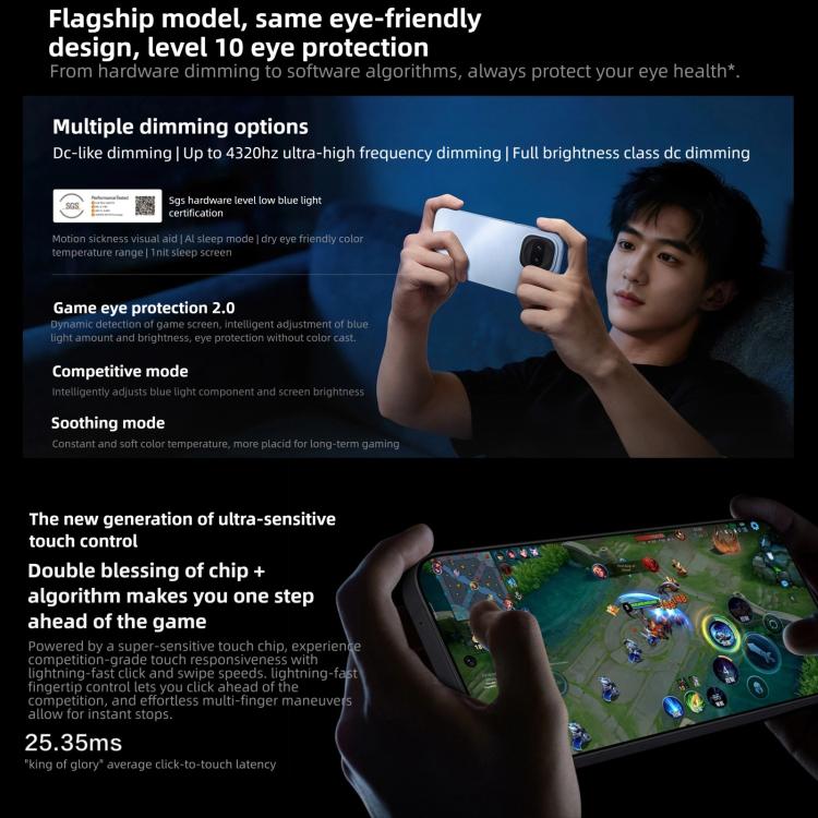 vivo iQOO Z11 Turbo, 16GB+1TB, 초음파 3D 지문 인식, 6.59인치 Android 16 OriginOS 6 Snapdragon 8세대 5 옥타 코어, OTG, NFC, 네트워크: 5G, 16GB+1TB