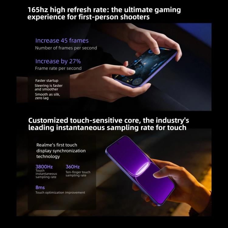Realme Neo8, 16GB+1TB, 초음파 화면 지문 인식, 6.78인치 Realme UI 7.0 Snapdragon 8 Gen 5 옥타 코어, OTG, NFC, 네트워크: 5G, 16GB+1TB