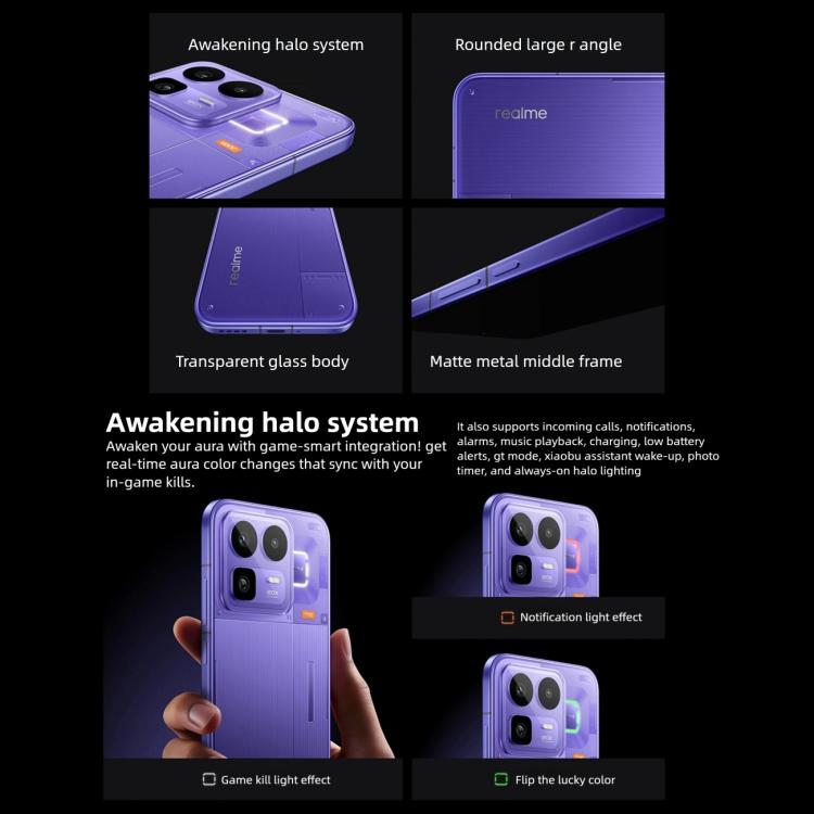 Realme Neo8, 16GB+512GB, 초음파 화면 지문 인식, 6.78인치 Realme UI 7.0 Snapdragon 8 Gen 5 옥타 코어, OTG, NFC, 네트워크: 5G, 16GB+512GB