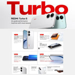 샤오미 REDMI Turbo 5, 16GB+512GB, 6.59인치 샤오미 HyperOS 3 Dimensity 8500-Ultra 옥타 코어, NFC, 네트워크: 5G, 16GB+512GB