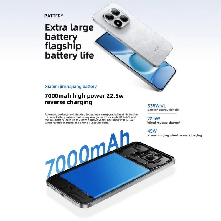 Xiaomi Redmi Note 15 Pro 5G, 12GB+256GB, 6.83인치 Xiaomi HyperOS 2 Dimensity 7400-Ultra 옥타 코어, 네트워크: 5G, NFC, 12GB+256GB