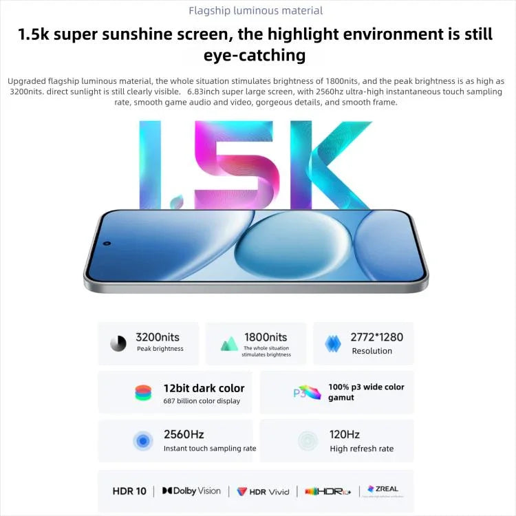 Xiaomi Redmi Note 15 Pro 5G, 12GB+256GB, 6.83인치 Xiaomi HyperOS 2 Dimensity 7400-Ultra 옥타 코어, 네트워크: 5G, NFC, 12GB+256GB