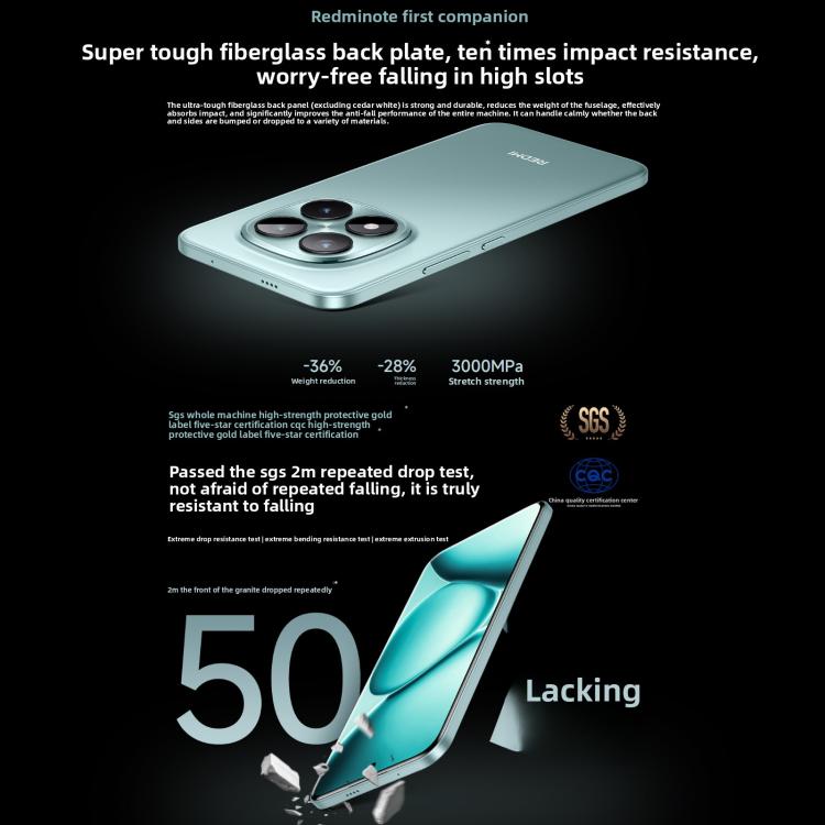 샤오미 레드미 노트 15 프로+ 5G, 16GB+512GB, 6.83인치 샤오미 하이퍼OS 2 스냅드래곤 7s 4세대 옥타 코어, 네트워크: 5G, NFC, 16GB+512GB