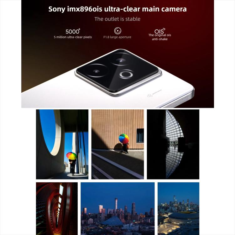 Realme GT7, 16GB+1TB, 6.8 inch Android 15 / Realme UI 6.0 MediaTek Dimensity 9400+ Octa Core, NFC, Network: 5G, Support Google Play, 16GB+1TB