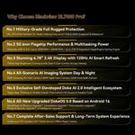 Blackview BL7000 러기드 폰, 8GB+256GB, 6.78인치 Android 15 MediaTek Dimensity 6300 옥타 코어, 네트워크: 5G, NFC, OTG, 8GB+256GB