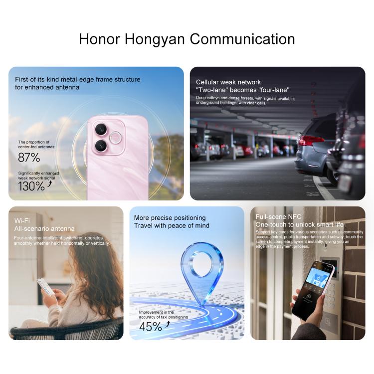 Honor X80i, 12GB+256GB, 화면 내 지문 인식, 6.6인치 MagicOS 10.0 Android 16.0 Dimensity 6500 Elite 옥타 코어, 네트워크: 5G, OTG, NFC, 12GB+256GB