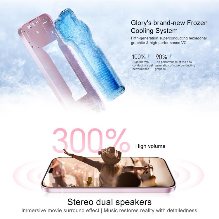 Honor X80i, 12GB+256GB, 화면 내 지문 인식, 6.6인치 MagicOS 10.0 Android 16.0 Dimensity 6500 Elite 옥타 코어, 네트워크: 5G, OTG, NFC, 12GB+256GB