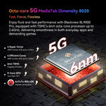 Blackview BL9000 Pro 5G, 열화상 카메라, 12GB+512GB, IP68/IP69K/MIL-STD-810H, 6.78인치 Android 14 MediaTek Dimensity 8020 옥타 코어, 네트워크: 5G, NFC, OTG, BL9000 Pro 5G 12GB+512GB