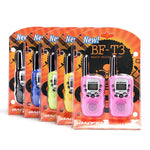 2개 BaoFeng BF-T3 1W 어린이용 단일 밴드 라디오 휴대용 워키토키 모니터 기능 포함, 미국 플러그, BF-T3 미국 플러그