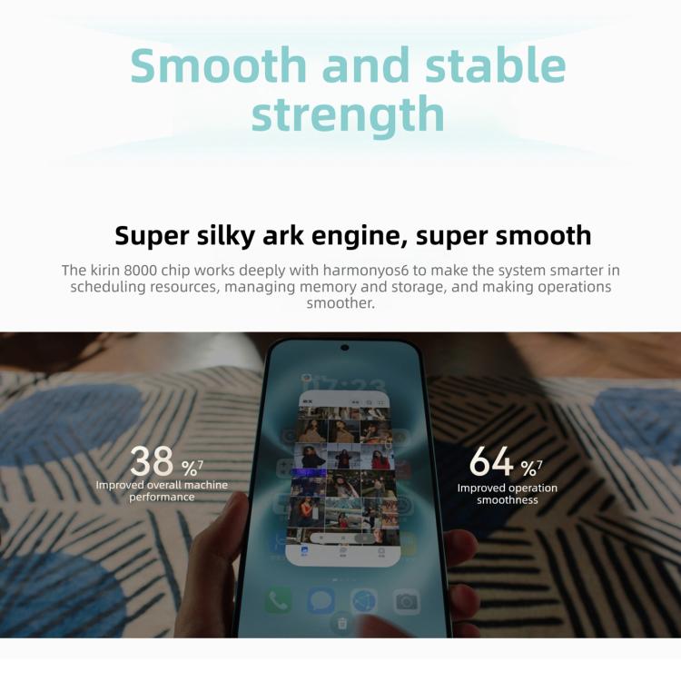 HUAWEI Enjoy 90 Pro Max, 8GB+256GB, 측면 지문 인식, 6.84인치 HarmonyOS 6.0 Kirin 8000, OTG, 구글 플레이 미지원, 8GB+256GB