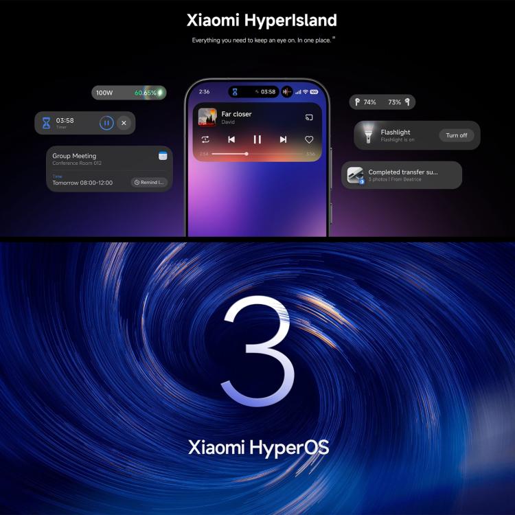 샤오미 17 글로벌, 12GB+256GB, 초음파 지문 인식, 6.3인치 Xiaomi HyperOS 3 Snapdragon 8 Elite Gen 5 옥타 코어, NFC, 네트워크: 5G, 12GB+256GB