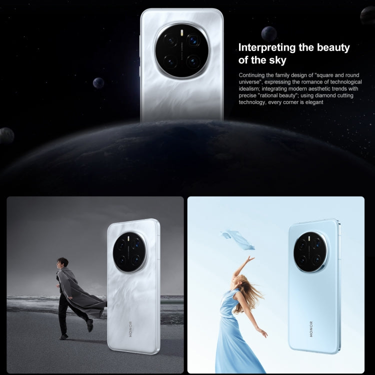Honor Magic7 Pro, 16GB+512GB, 화면 지문 인식, 6.8인치 MagicOS 9.0 / Android 15 Snapdragon 8 Elite 3nm 옥타 코어, 네트워크: 5G, NFC, OTG, 구글 플레이 미지원, 16GB+512GB