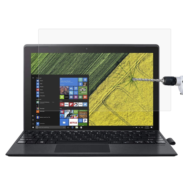 12.5인치 노트북 범용 화면 HD 강화유리 보호 필름, 크기: 27.7 x 15.6cm, 12.5인치