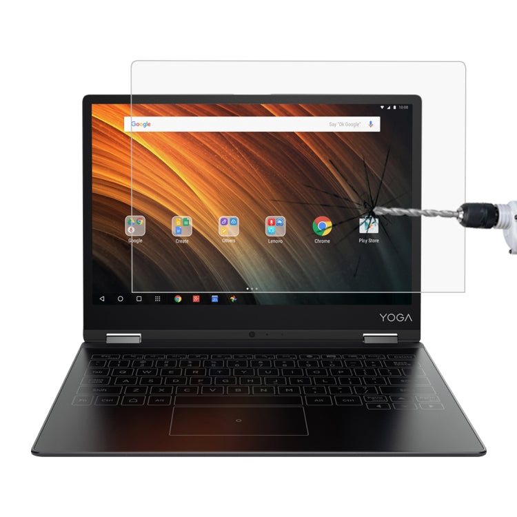 Lenovo YOGA A12용 0.4mm 9H 표면 경도 풀 스크린 강화유리 필름, Yoga A12