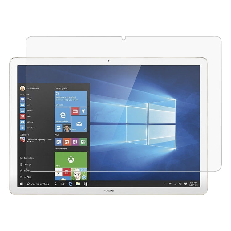 Huawei MateBook용 0.4mm 9H 표면 경도 풀 스크린 강화유리 필름, MateBook