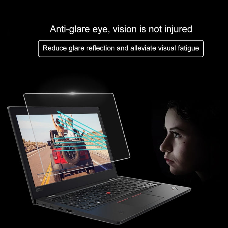 Lenovo ThinkPad L380 Yoga 13.3인치용 0.4mm 9H 표면 경도 풀 스크린 강화유리 필름, L380 Yoga