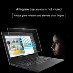 Lenovo ThinkPad L480 14인치용 0.4mm 9H 표면 경도 풀 스크린 강화유리 필름, Lenovo L480