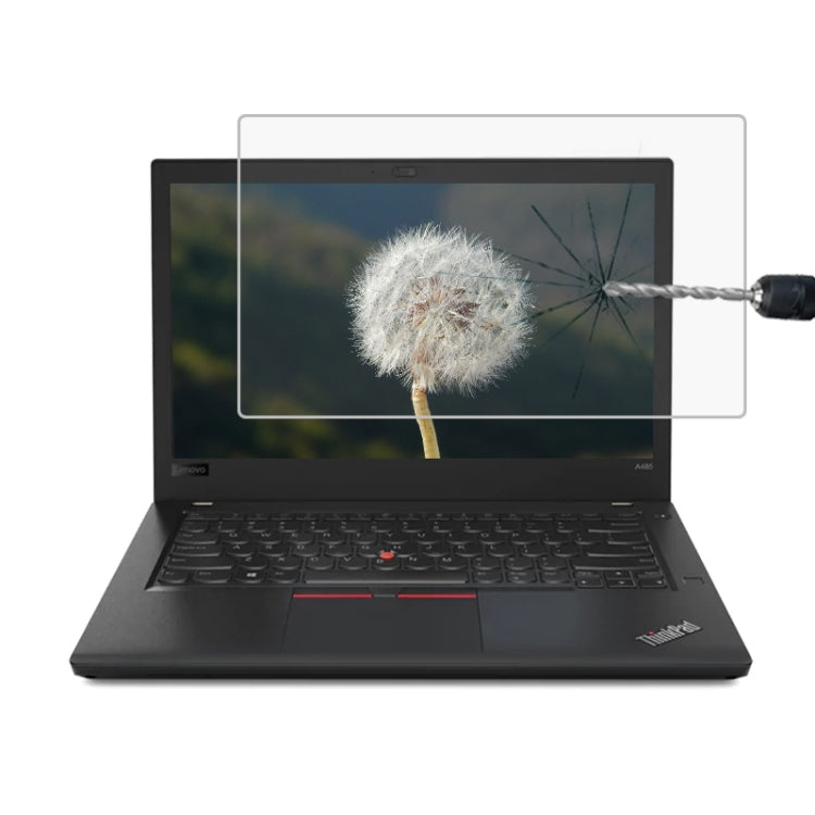 0.4mm 9H 표면 경도 풀 스크린 강화유리 필름 Lenovo ThinkPad A485 14인치용, Lenovo A485