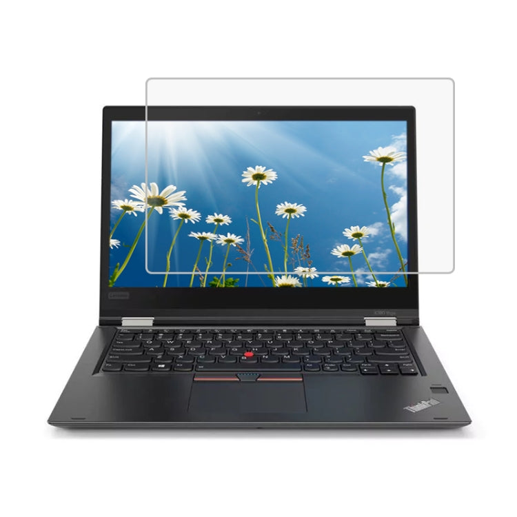 Lenovo ThinkPad X380 Yoga 13.3인치용 0.4mm 9H 표면 경도 풀 스크린 강화유리 필름, X380 Yoga
