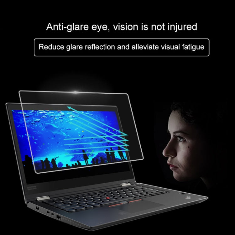 Lenovo ThinkPad X380 Yoga 13.3인치용 0.4mm 9H 표면 경도 풀 스크린 강화유리 필름, X380 Yoga